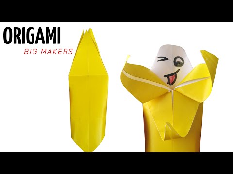 Банан оригами схема сборки