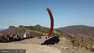Walking tour of Artenara - a picturesque village in the mountains of Gran Canaria, Spain