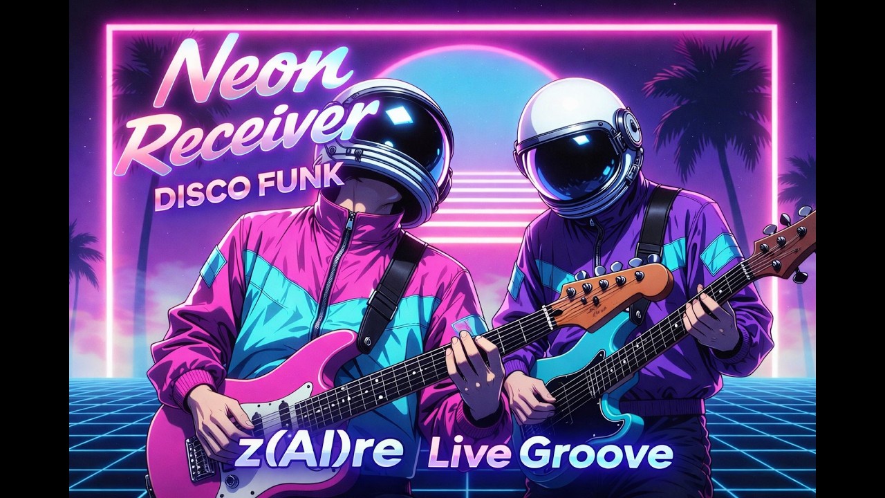z(AI)re - Neon Receiver ✨ Melodic Disco-Funk Groove | Velvet Transmission Track 2