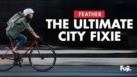 The Ultimate City Fixie: The Fuji Feather