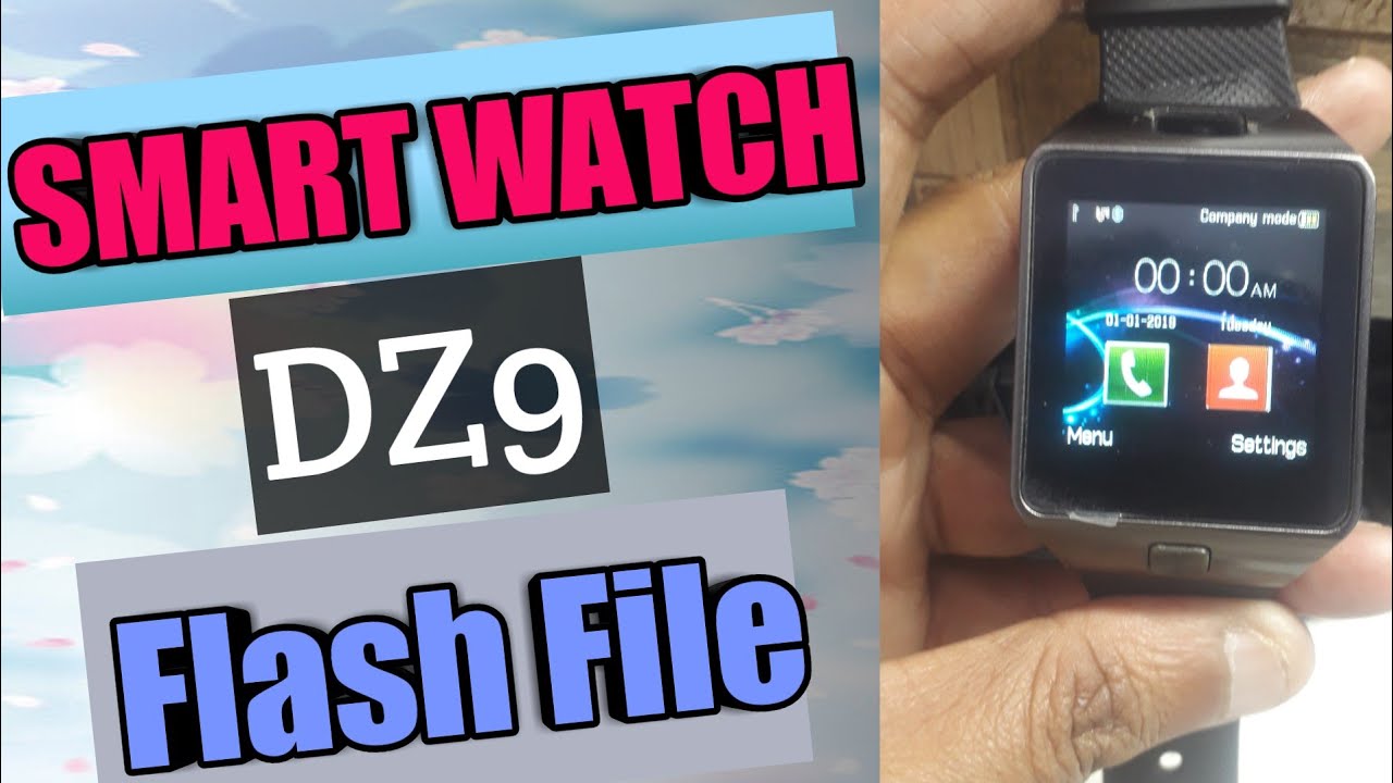 dz09 smartwatch firmware update