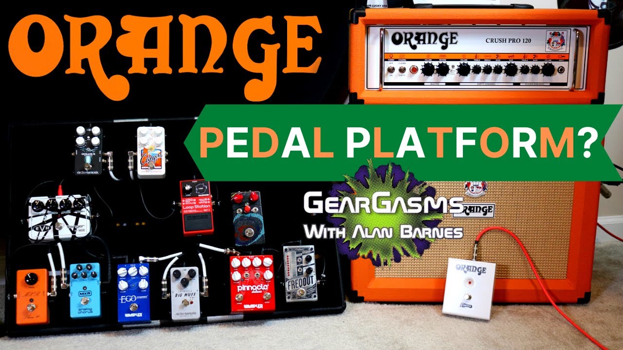 Orange Crush Pro 120h Best Pedal Platform Amplifier?! YouTube