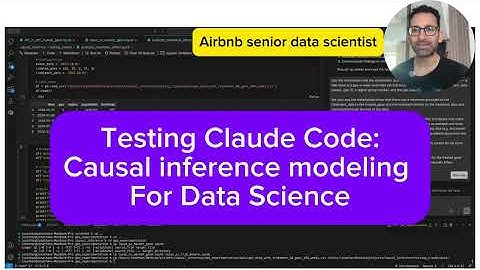 Testing Claude Code: Data Science Causal Inference Modeling Performance 