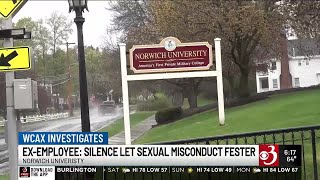 Former Norwich employee sues university over sexual harassment, retaliation