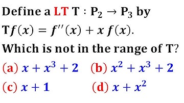 onto linear transformation range space range of t csir net Gate IIT Jam 2021 linear algebra Solution
