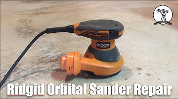 Ridgid Orbital Sander Repair - Sander Will Not Turn On