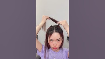 Kiểu buộc nửa đầu cực xinh #shorts