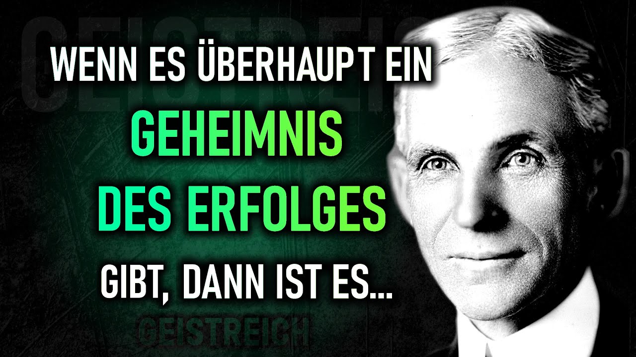 Henry Ford Zitate: Weise Zitate über das Leben