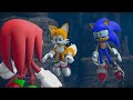 Knuckles Saves Sonic and Tails from Drowning - FNF 3D Animation
