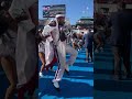 Howard University Bands Drum Major Knees To Chest 