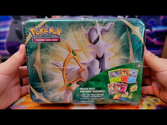 2022 Pokemon Arceus Collector Chest Tin