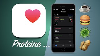 🍎 iPhone Health Ernährungs-Protokoll
