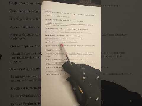 la boîte à merveilles analyse question/réponse chapitre 4,5,6,7,8 إمتحن نفسك