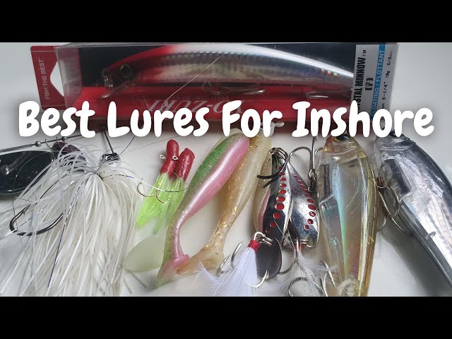 TOP 5 LURES FOR INSHORE SALTWATER FISHING - How To Use