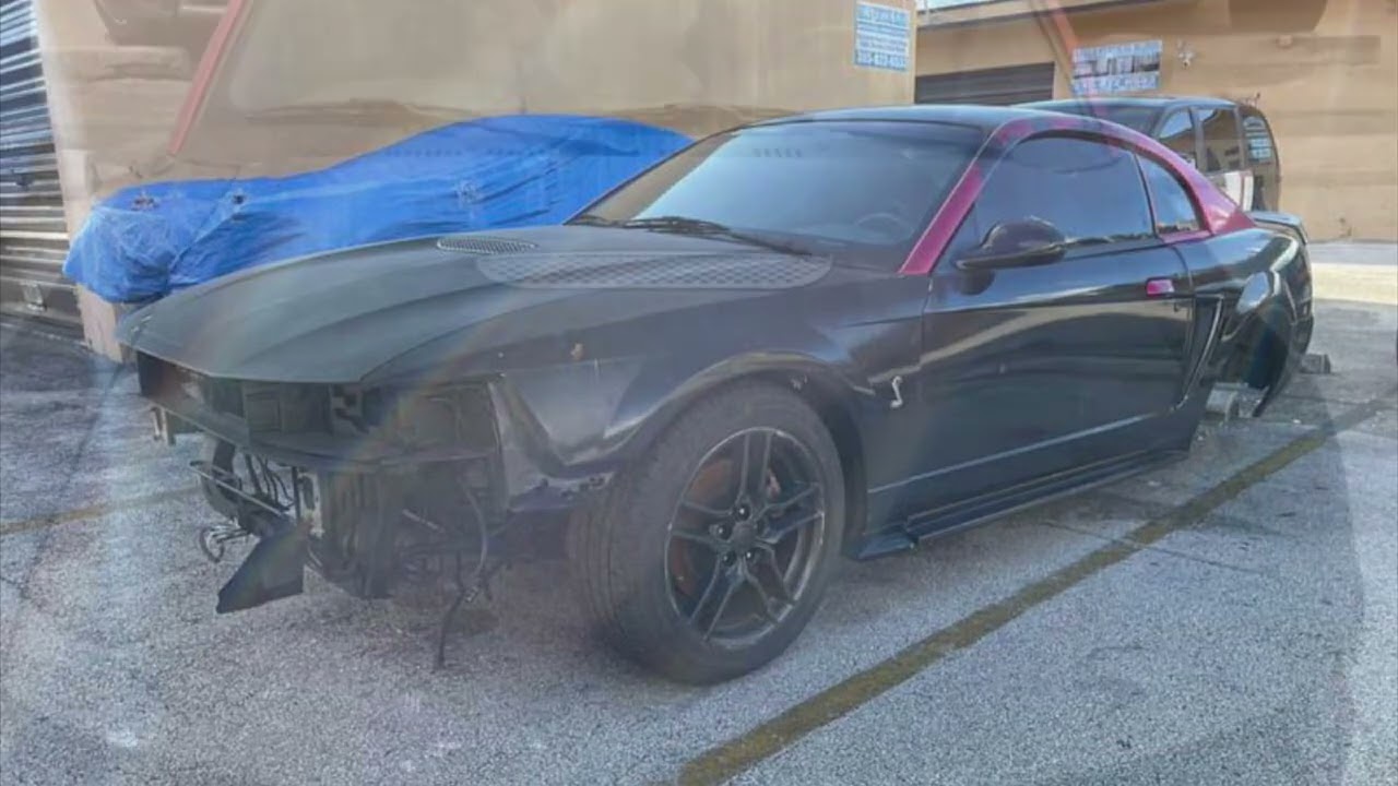 2001 mustang SVT cobra sold as a shell