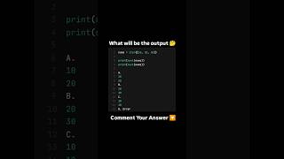Iterator Ka Magic 😳🔥 | iter() & next() #shorts #python