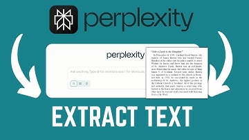 How To Extract Text From Image Using Perplexity AI
