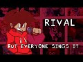 [FNF Mod] Rival but Everyone Sings It (Rivalを色々なキャラに歌わせてみた)