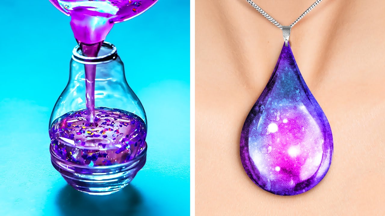 EPOXY RESIN DIY PROJECTS | Wonderful Crafts And DIY Jewelry Ideas You Can Make Yourself