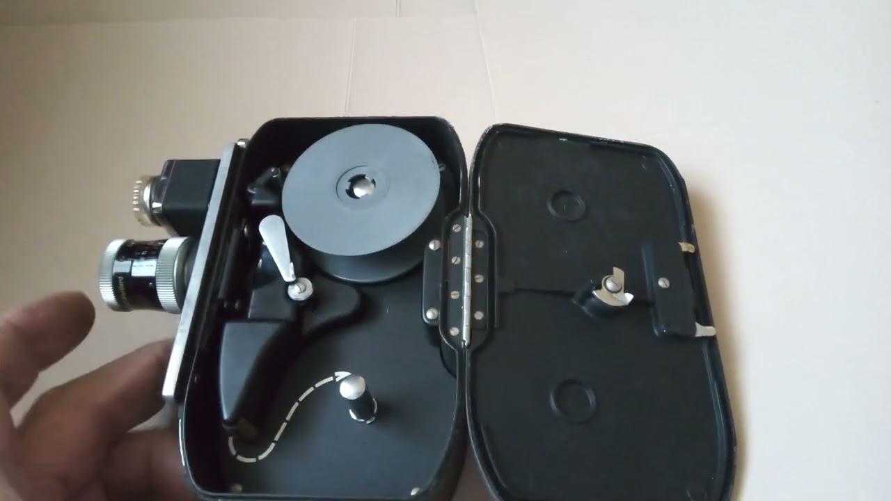 Paillard Bolex C8SL 8mm Movie Camera With f1.9 13mm Kern-Pallard Lens