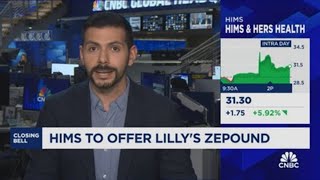Hims & Hers shares rise as company adds Eli Lilly's Zepbound