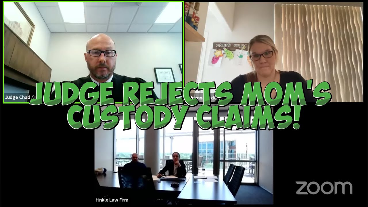 Judge REJECTS Mom's Custody Claims! #familycourt