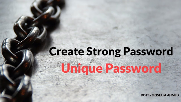 Tips for creating a strong and unique password. Hard to guess as to protect all of your accounts