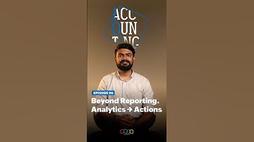 Advanced Reporting #accounting101