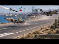 US Military STRUCK Taking Off Jets Just Over Runway on Larak Island in Strait of Hormuz AMBUSH!