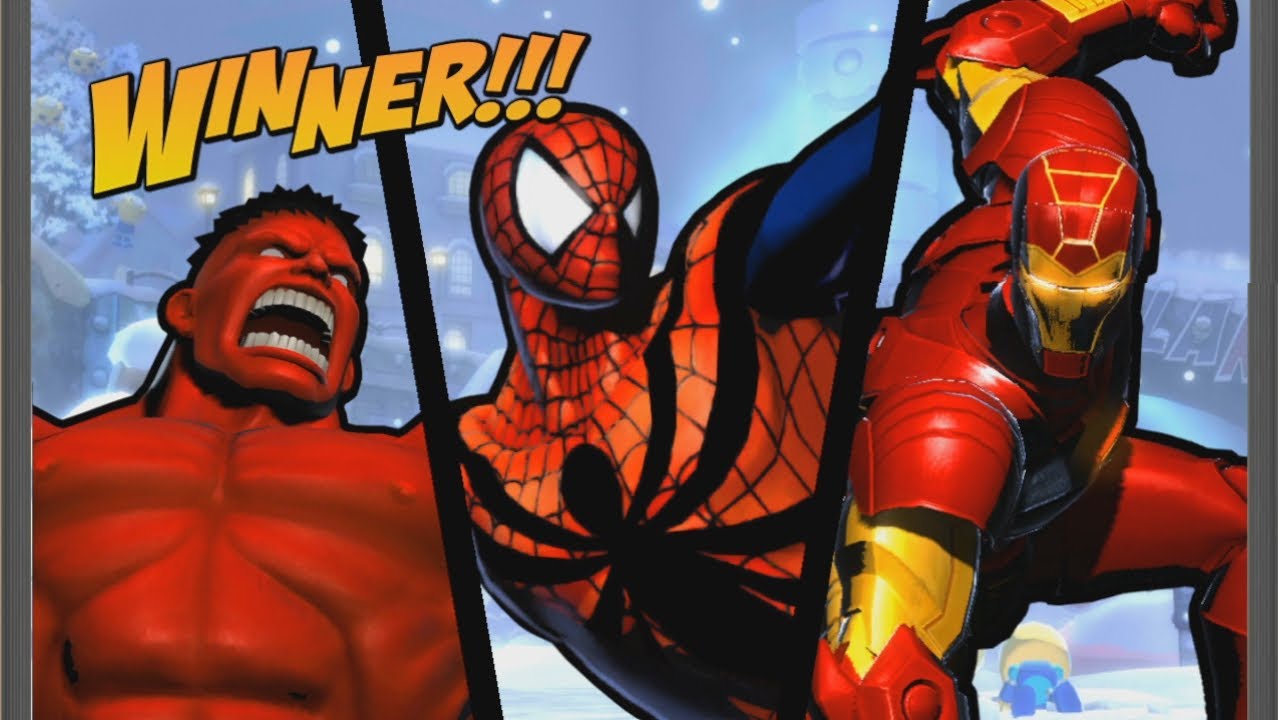 UMVC3 - HULK/IRON MAN/SPIDER-MAN ONLINE 2!