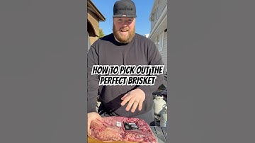 Choosing the Best Brisket (For Beginners) #bbq #brisket #shorts