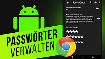 Wo speichert Android Passwörter für Apps?