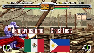 FT5 @svcsplus: demitrimaximo (MX) vs CrashTest (PH) [SNK vs Capcom svc Fightcade] Jul 27