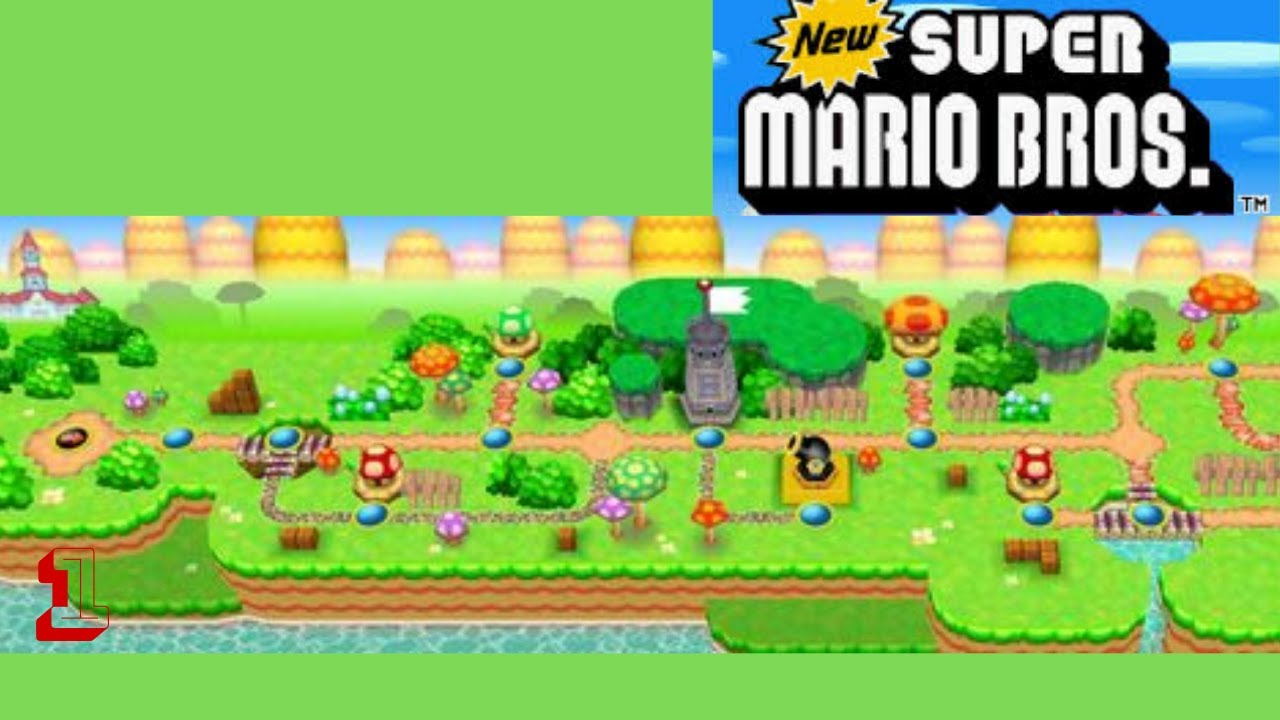 Le commencement ! | New super mario bros #1 🍄