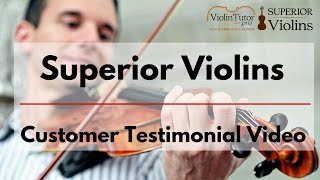 Superior Violins Customer Testimonial Video screenshot 5