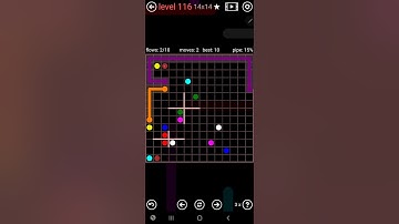 How To Solve Flow Free Star Field Pack Level 116 14x14 Board Walk Through Solution Walkthrough