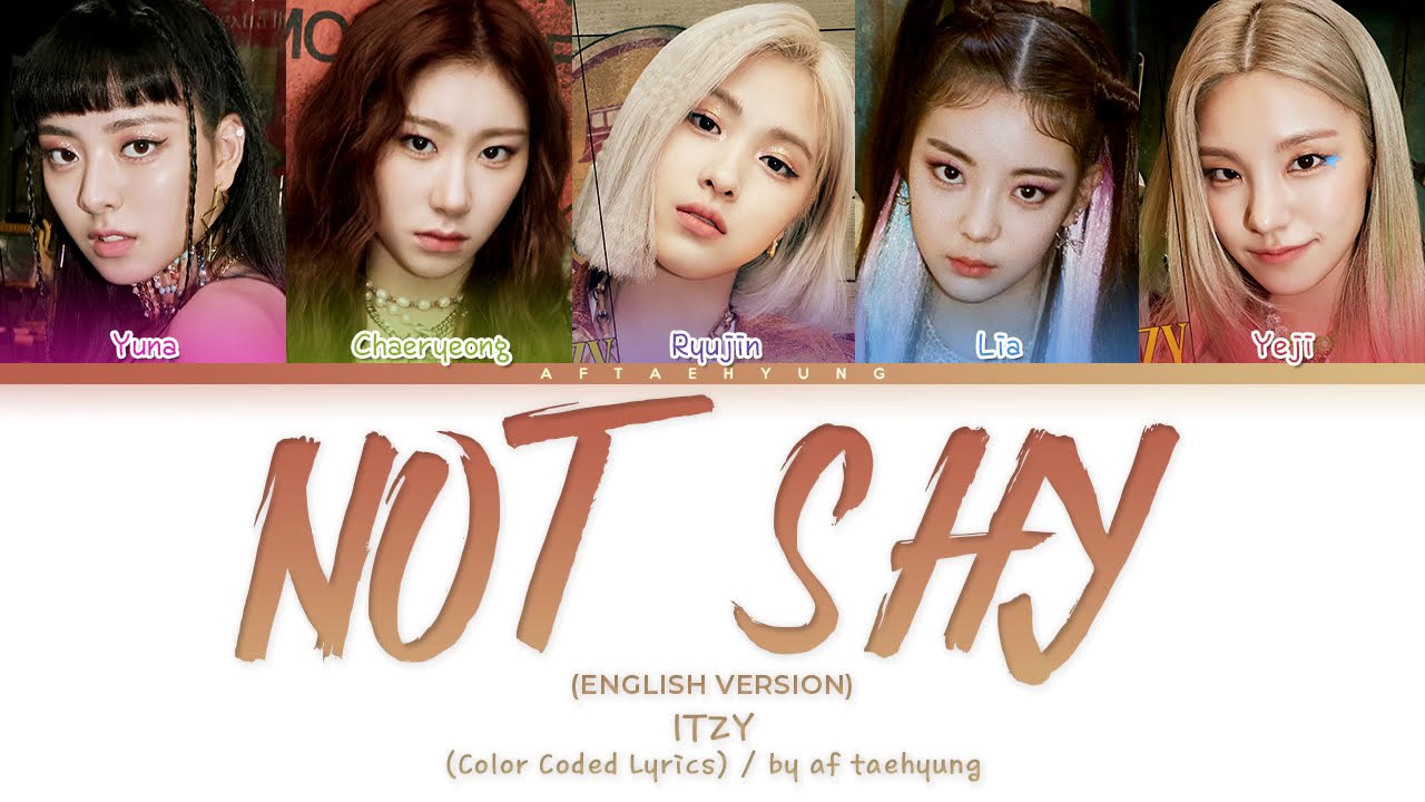 ITZY チェキ　FLO当選品　NOT SHY ITZY チェキ FLO当選品 NOT SHY