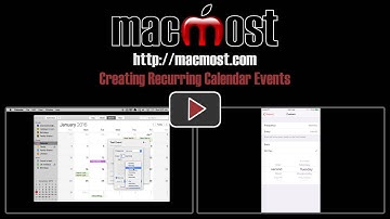 Creating Recurring Calendar Events (#1158)