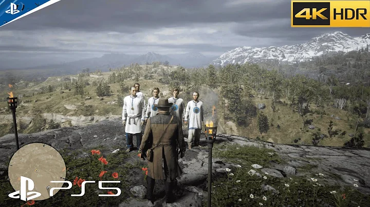 Red Dead Redemption 2 - Arthur Save Jamie from Chelonia Cult - 4K 60 FPS HDR