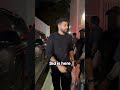 Siddhant Chaturvedi Arrives in Style at youthfulness then love is screening ✨