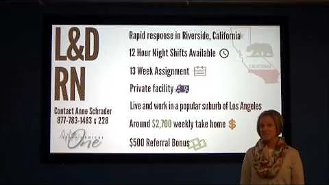 L&D Opening in California- Anne Schrader