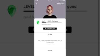 Chatting in REPLIKA app - overview screenshot 3