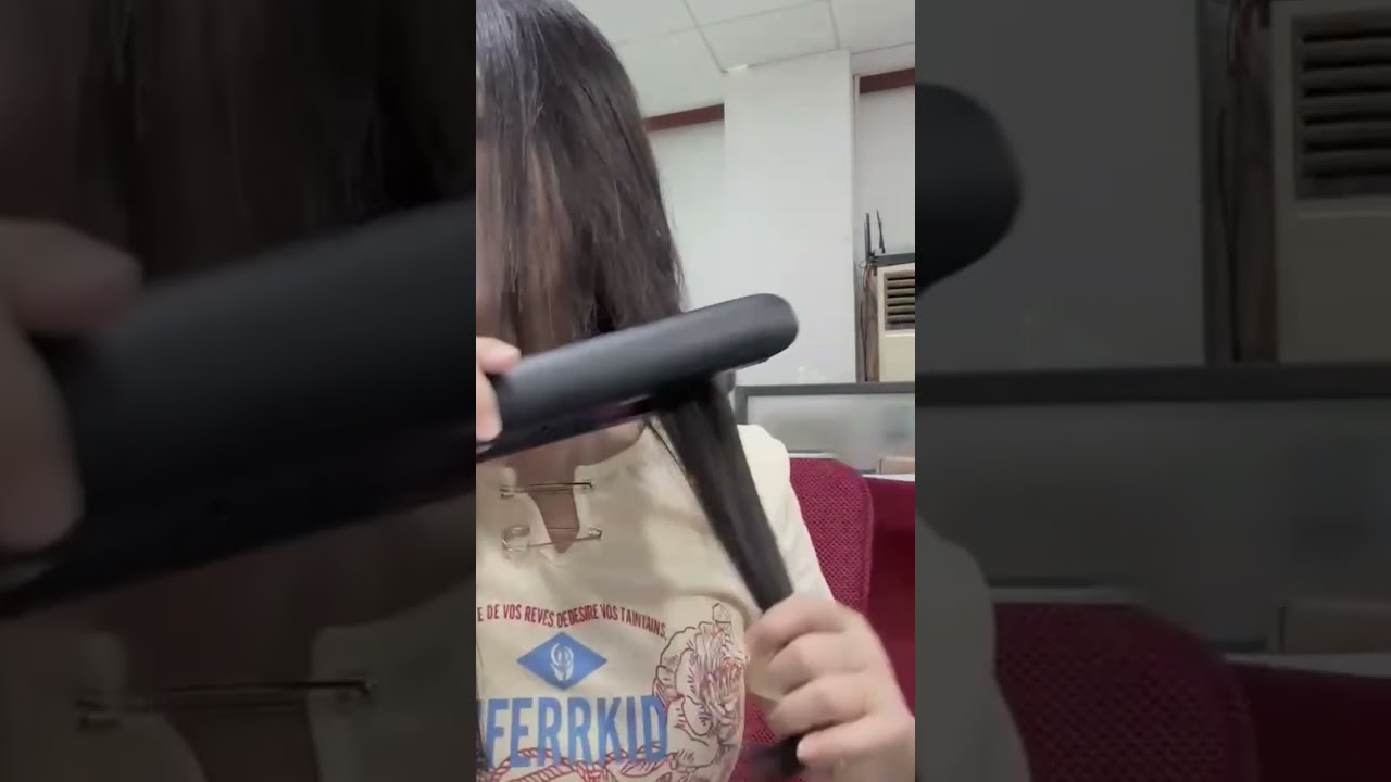 Frizz-Free Hair with Toliea TL-ZQ1 Straightener | Tourmaline Ceramic Plates & Ionic Technology