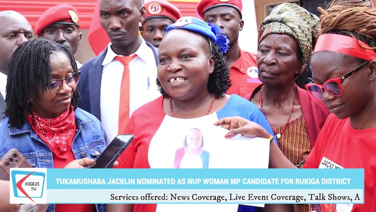 Вице-президент Западного региона НУП Тукамушаба Жаклин выдвинута на пост депутата от партии «Женщ...