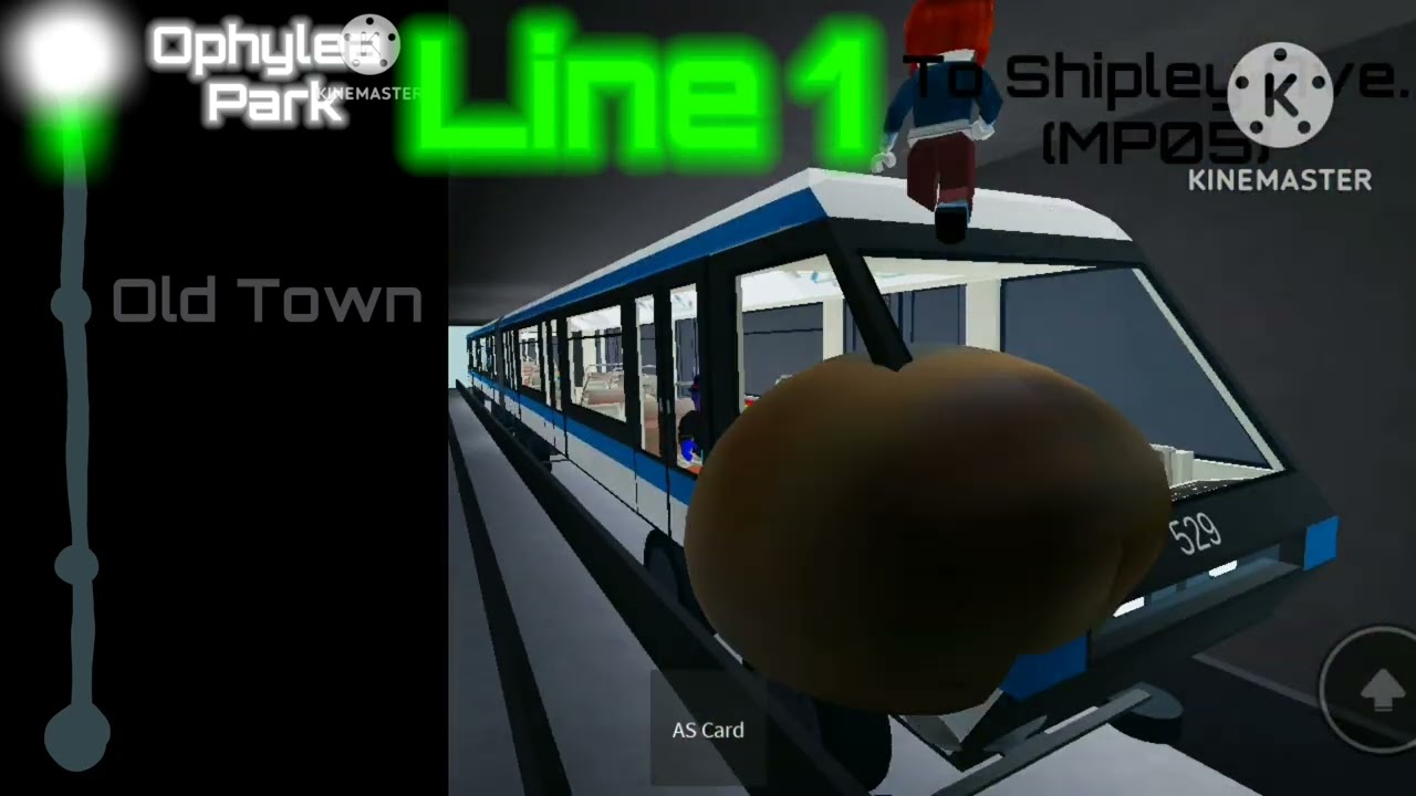 A Journey in Roblox ALOI3E's Automatic Subway from National Museum to Shipley Avenue. 