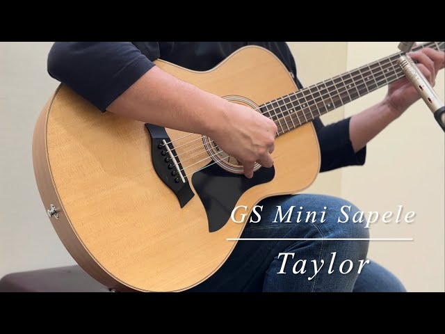 Taylor GS Mini Sapele - YouTube