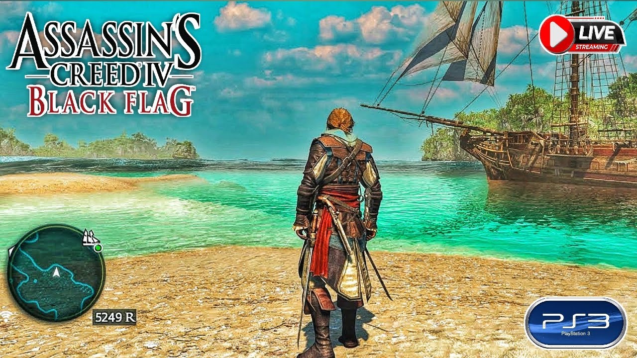 "AC IV Black Flag LIVE – Edward Kenway’s Journey!"