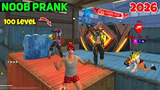 New Noob Prank Free Fire 2026 👿🔥