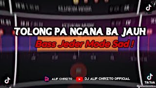 DJ SAD TOLONG PA NGANA BA JAUH STYLE BASS JEDER [2023]