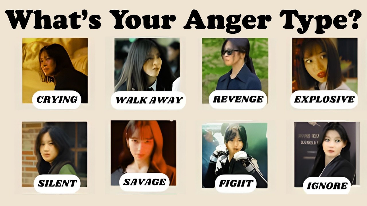 What Kind of Anger Do You Have? 🔥🤬👀💢 | Personality Quiz 